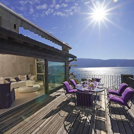 Villa Rachele: stunning luxury villa in centre Gargnano with private pool&breathtaking views Esterno foto
