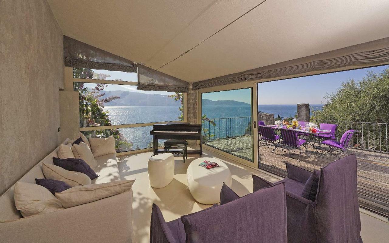 Villa Rachele: stunning luxury villa in centre Gargnano with private pool&breathtaking views Esterno foto